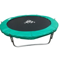 Батут DFC JUMP 8ft c сеткой, green (244 см)